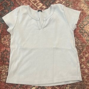 brandy Melville, blue baby shirt